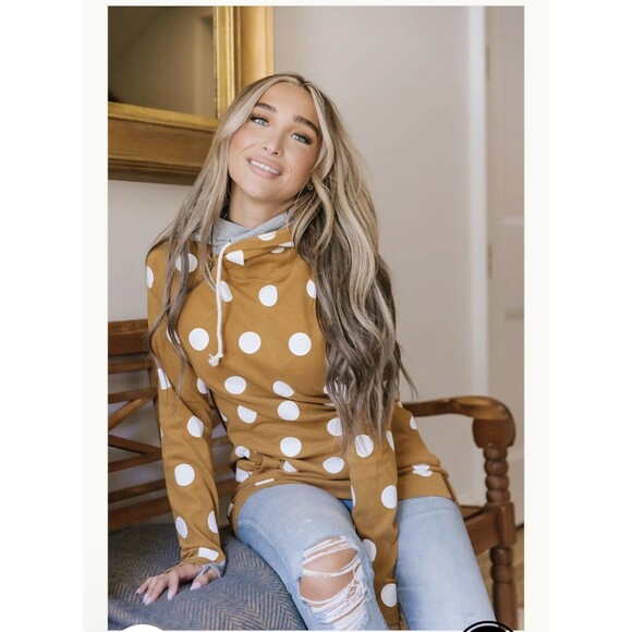 ampersand avenue hoodie one with the sun Large Doublehood sweatshirt - Picture 6 of 7